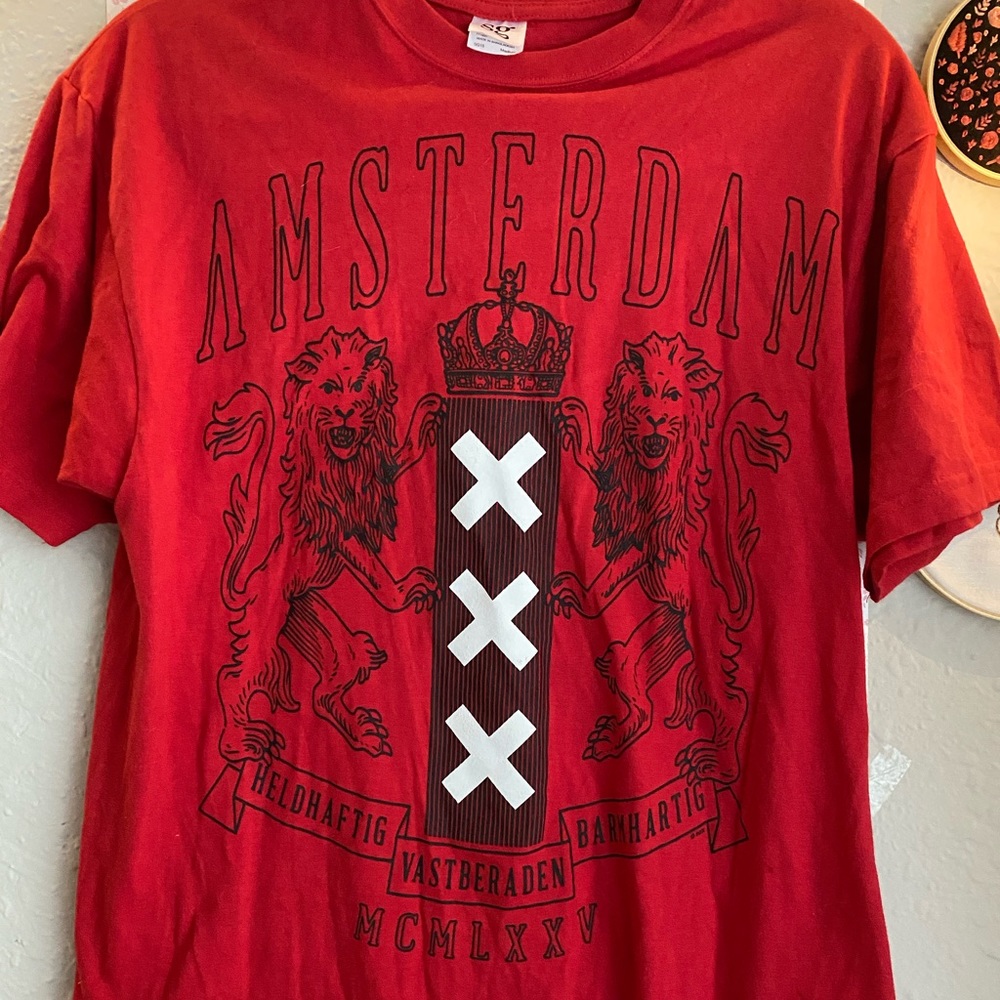 AMSTERDAM RED LIGHT DISTRICT TSHIRT